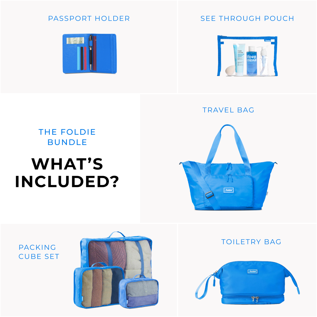 The Foldie Ultimate Travel Bundle The foldie ultimate travel bundle