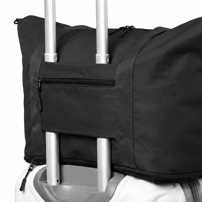Slides onto your suitcase