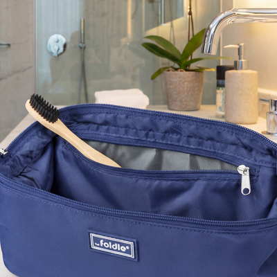 flat toiletry travel bag The Foldie® Toiletry Bag